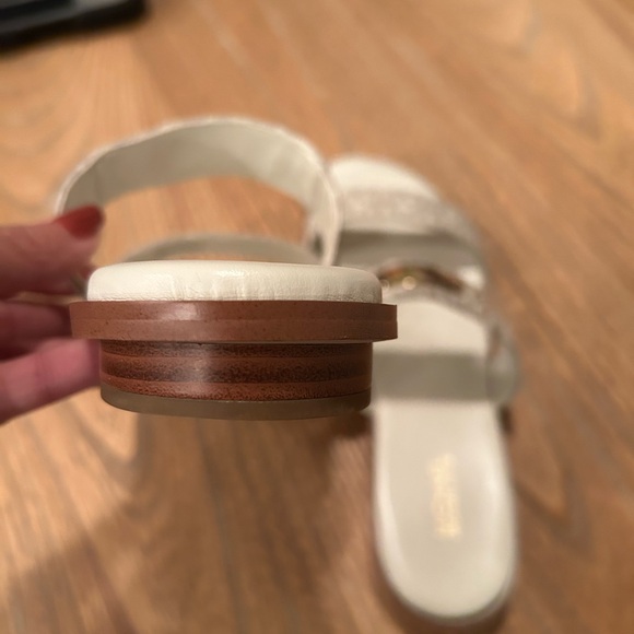 Michael Kors - Logo Two Strap Sandals - Picture 5 of 8